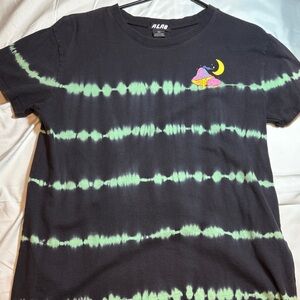 Tie Dye ALAB Mushroom / Moon Graphic Tee